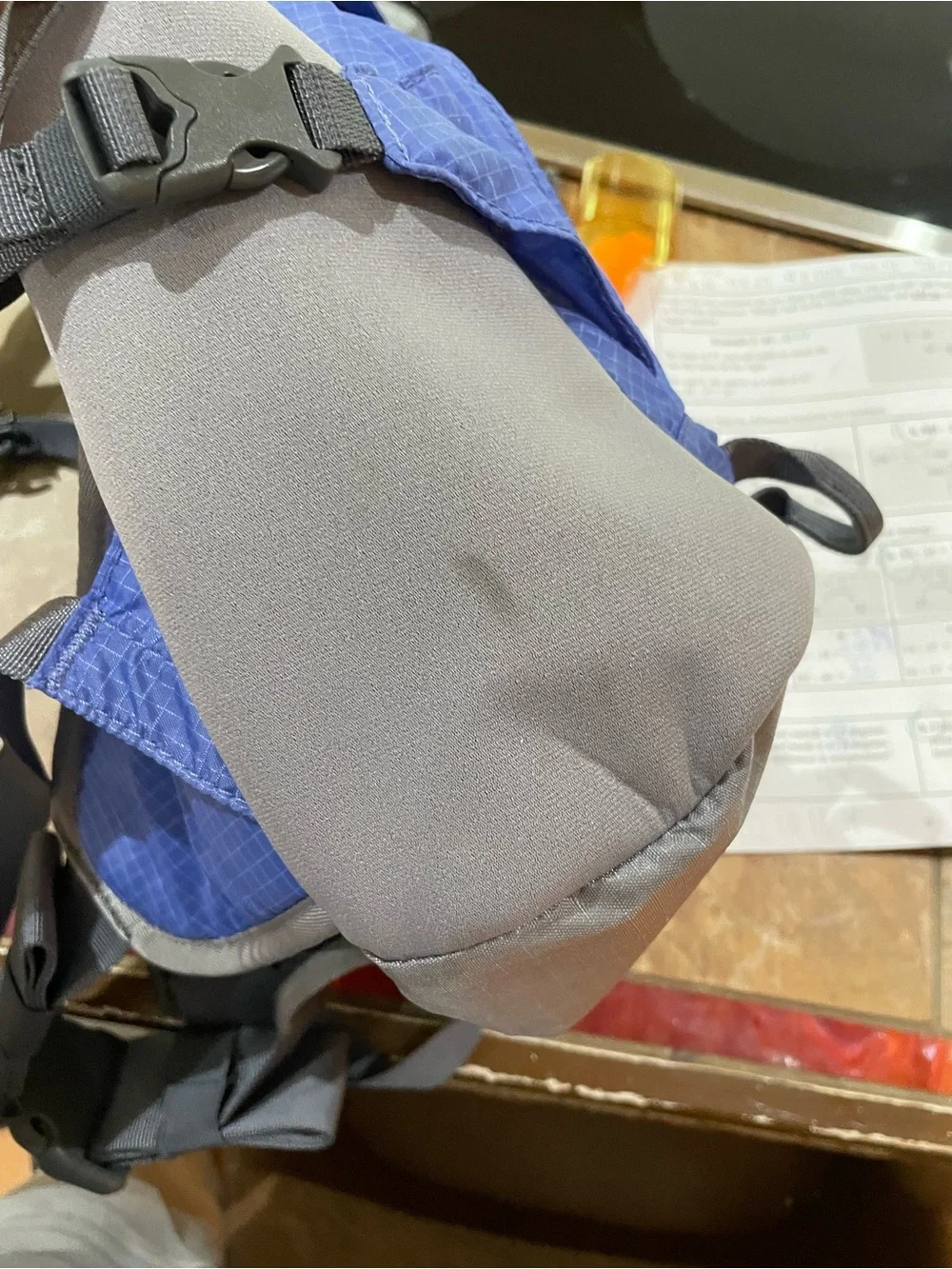 L.L. Bean Blue and Gray Lightweight Daypack Backpack Lily 18 back to school